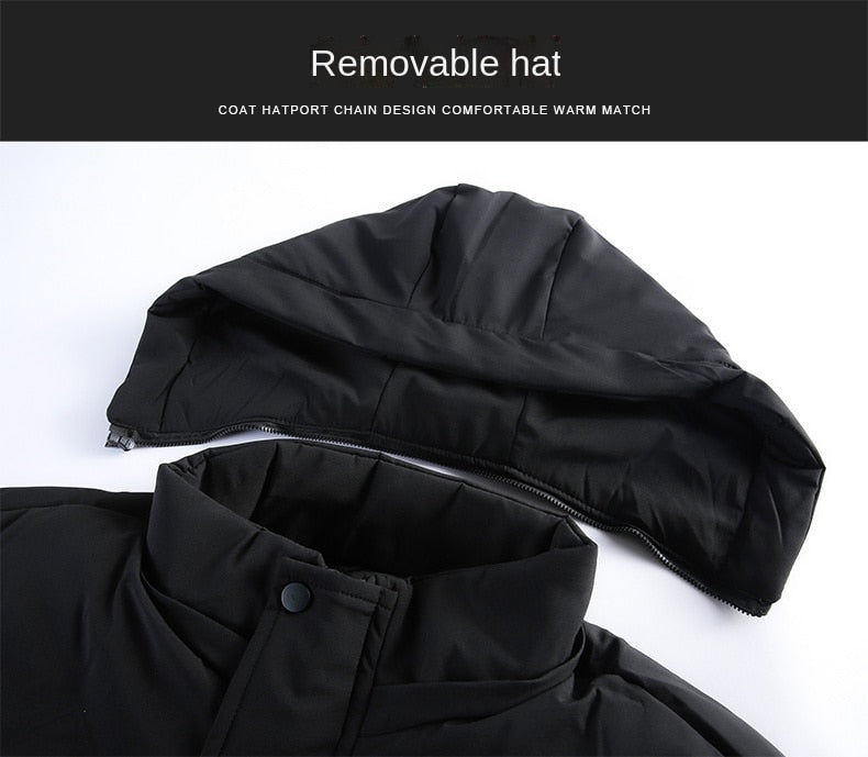 Parkas Jacket Men Longline Windbreaker Coats Clothing - MERGE.DAY.1.FREESTYLE