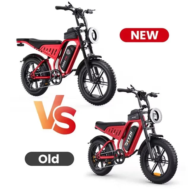 Factory Direct Price F6 48v 15.6Ah Hot Sale US Warehouse ElectricMountain EBike 20" Fat Tires With Plain Rear Passenger Seat - MERGE.DAY.1.FREESTYLE