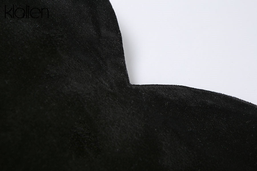 Black Strapless Dress Women New Simple Slim Removable Mesh sleeves Female Dress - MERGE.DAY.1.FREESTYLE
