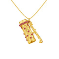 Personalised Letter Mini Colorful Kaleidoscope Pendant Necklaces - MERGE.DAY.1.FREESTYLE