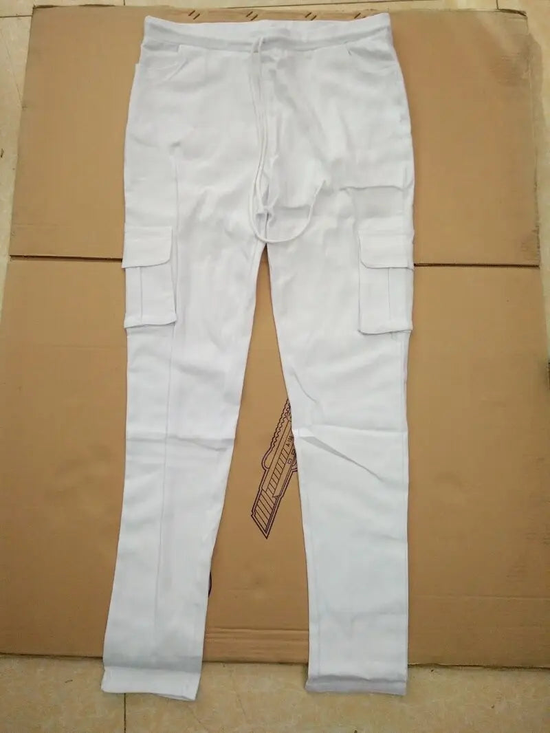 Elegant Elastic Women Pants Oversize Drawstring Long Pencil Pants - MERGE.DAY.1.FREESTYLE