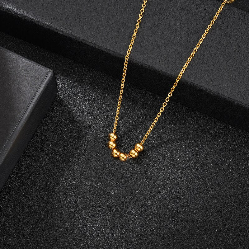 Personalized Boy Girl Kids Pendant Necklace Women Child Engraved Name Date Family Jewelry - MERGE.DAY.1.FREESTYLE