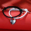 2Pcs Fashion Lovers Matching Friendship Heart Bracelet - MERGE.DAY.1.FREESTYLE