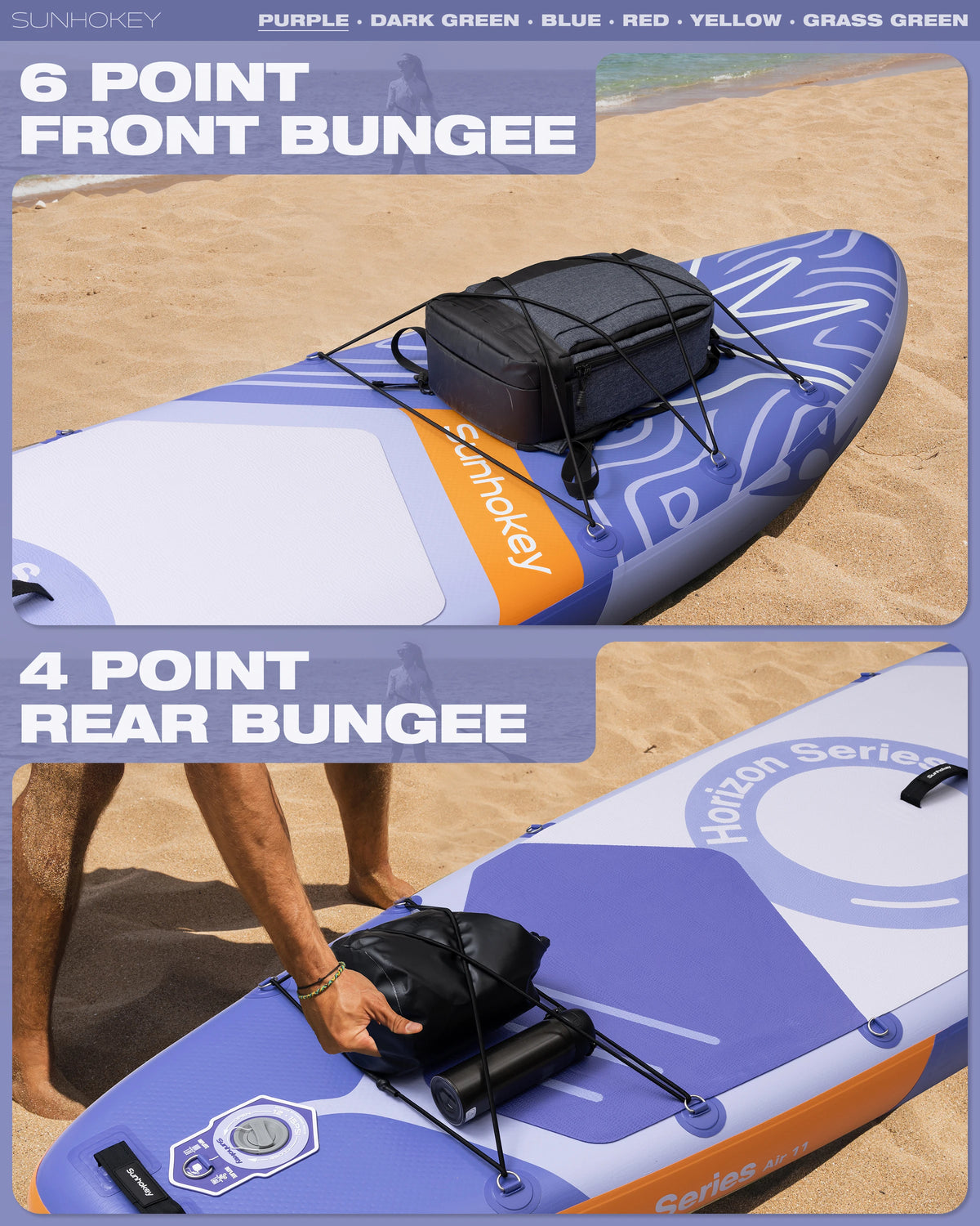 EU Warehouse in Stock sup Board Free Shipping Tabla De Paddle Surf Inflatable Stand up Paddle Board Purple Surfboard for Unisex - MERGE.DAY.1.FREESTYLE
