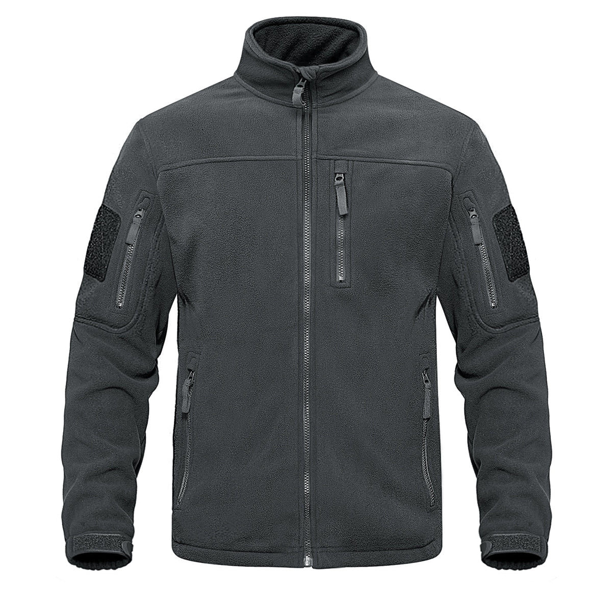 Full Zip Up Tactical Army Fleece Jacket Military Thermal Warm Outwear Windbreaker - MERGE.DAY.1.FREESTYLE