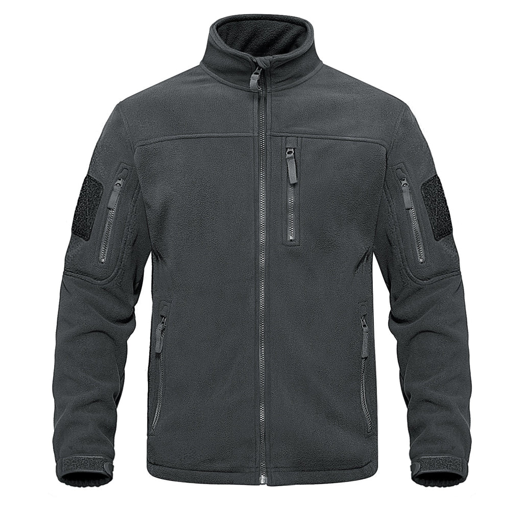 Full Zip Up Tactical Army Fleece Jacket Military Thermal Warm Outwear Windbreaker - MERGE.DAY.1.FREESTYLE