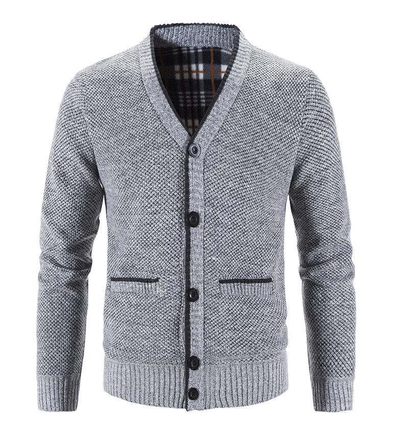 New Sweaters Coats Men Winter Thicker Knitted Cardigan Sweatercoats - MERGE.DAY.1.FREESTYLE