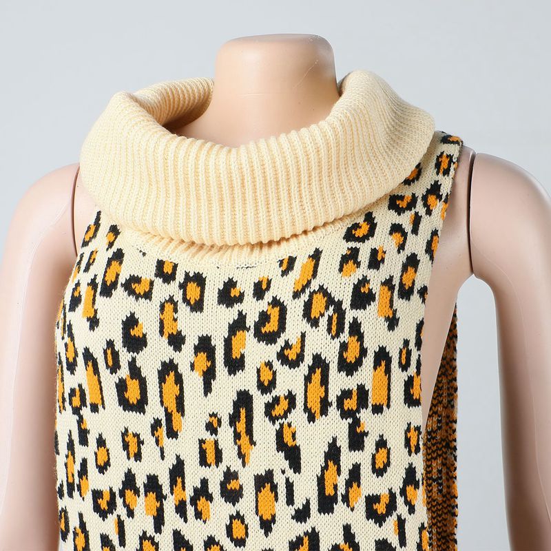 Knitted Side Split Sweater Dress Sleeveless Spring Clothes for Women Y2k Outfits Long Maxi Dresses - MERGE.DAY.1.FREESTYLE