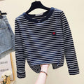 Casual Women T-Shirt Long Sleeve Style Slim Basic Cotton Tshirt Top Womens Clothing - MERGE.DAY.1.FREESTYLE
