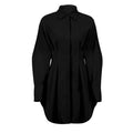 Autumn Winter Bodycon Dress Women Long Sleeve Khaki Pleated Shirt Midi Dresss - MERGE.DAY.1.FREESTYLE