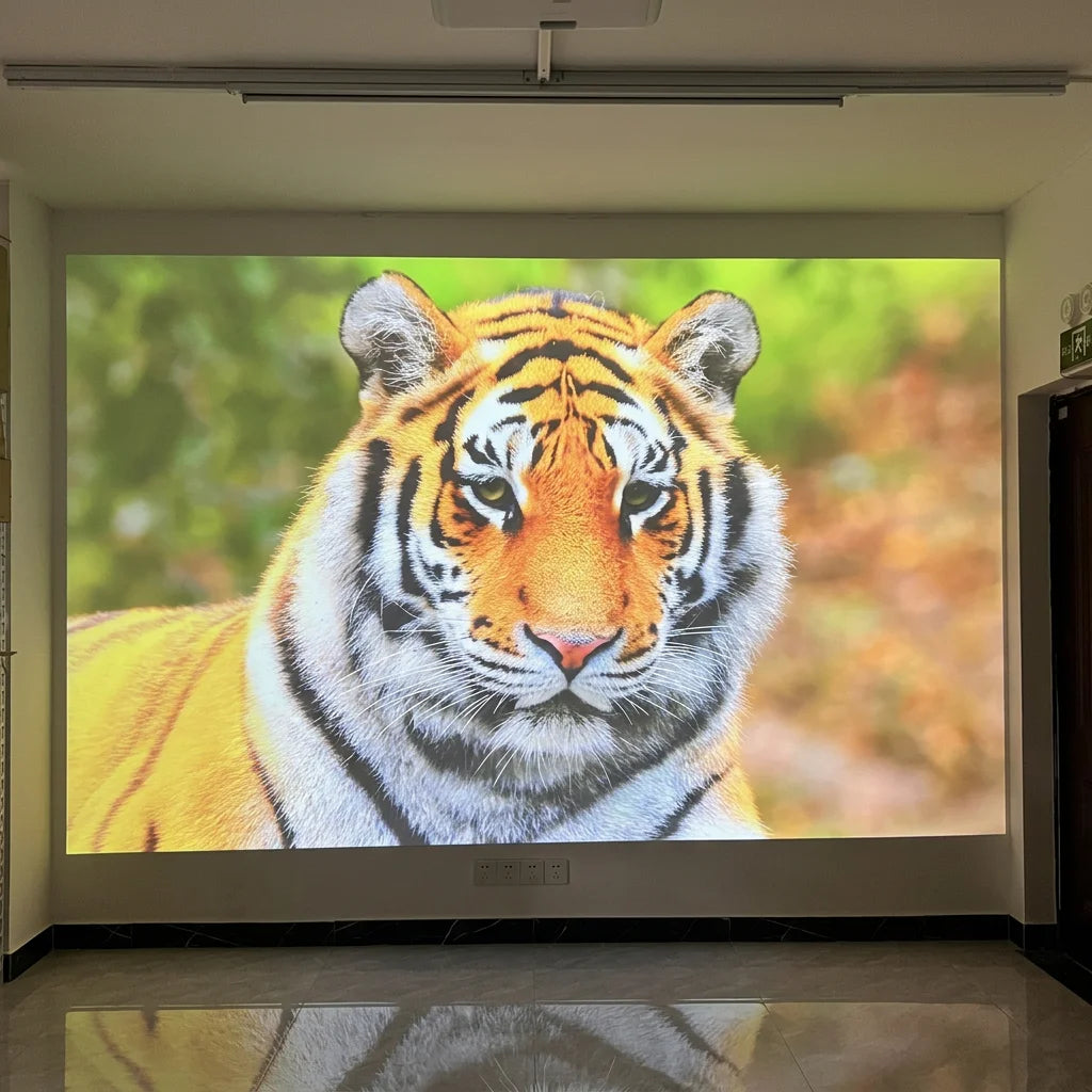 EU Stock D8W Projector Dolby Audio Full HD 1080P Support 4K Portable Projector 4K Android Home Cinema Beamer - MERGE.DAY.1.FREESTYLE