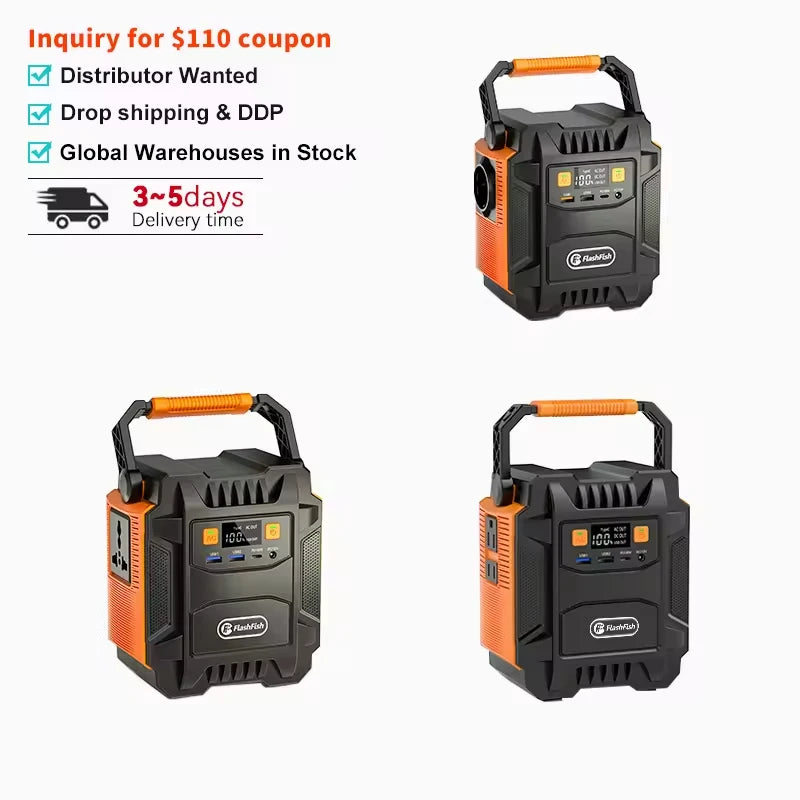 Factory Price New Design Solar Energy Systems 48000mAh Portable Rechargeable Power Station With LED for Camping - MERGE.DAY.1.FREESTYLE