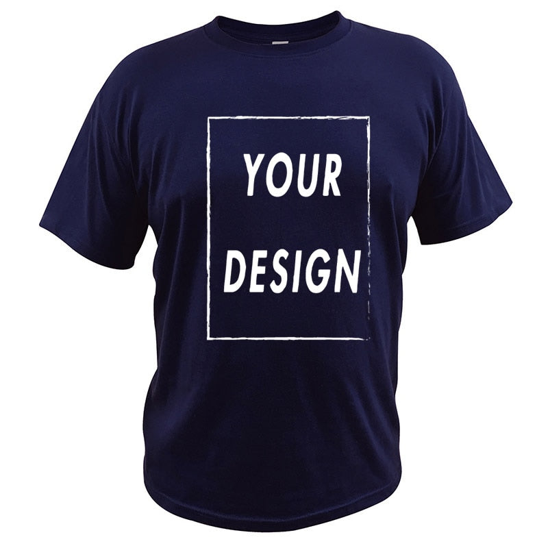 Custom T Shirt EU Size 100% Cotton Make Your Design Logo Text Men Women Print Original Design - MERGE.DAY.1.FREESTYLE