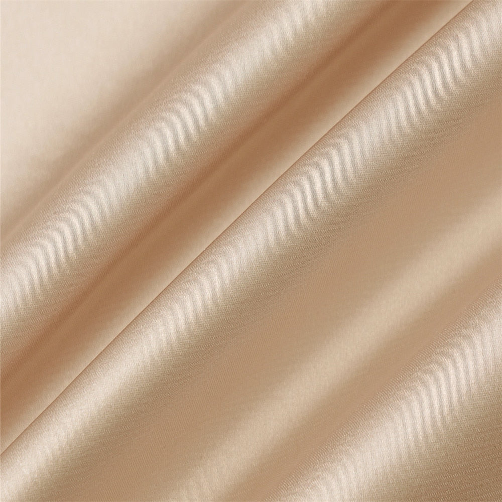 Spring Summer Women Satin Silky Spaghetti Strap Split Long Dress Elegant Sleeveless Backless Sexy Vestito - MERGE.DAY.1.FREESTYLE