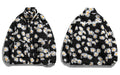 Cotton Padded Thick Parkas Jackets Daisy Print Fleece Warm Full Zip Coats - MERGE.DAY.1.FREESTYLE
