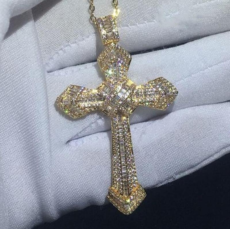 Personality Creative Jesus Cross Amulet Pendant Rock Casual Gift Catholic Christian Necklace - MERGE.DAY.1.FREESTYLE