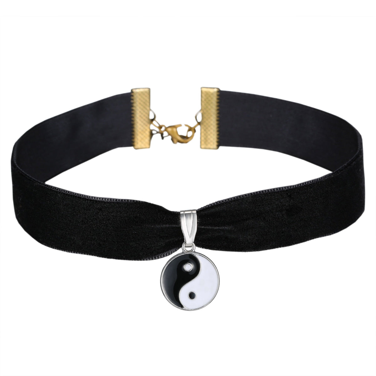 New Punk Gothic PU Leather Choker Chain Heart Buckle Collar Necklace - MERGE.DAY.1.FREESTYLE