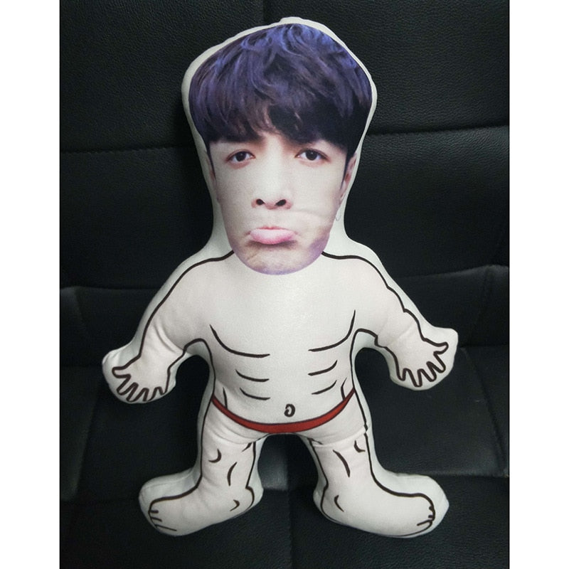 Personalized Photo cushio Face Pillow Face Body Pillow Custom Pillow Toy Gift Pillow Creative gifts - MERGE.DAY.1.FREESTYLE