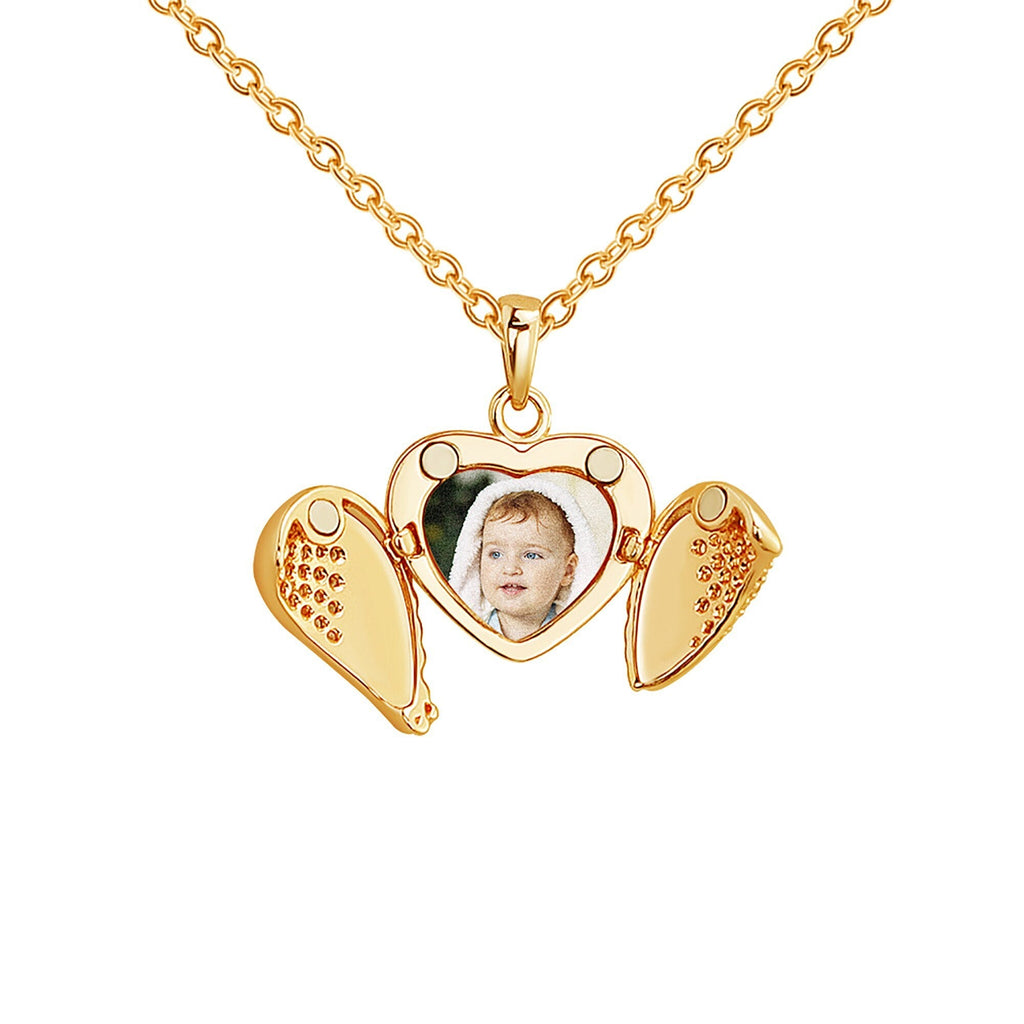 heart locket necklace - MERGE.DAY.1.FREESTYLE