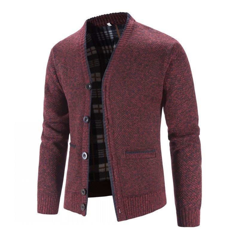 New Sweaters Coats Men Winter Thicker Knitted Cardigan Sweatercoats - MERGE.DAY.1.FREESTYLE