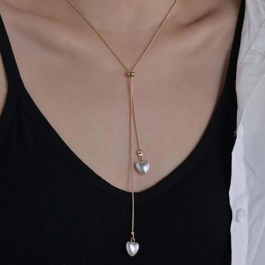 Trend Jewelry Wedding Big Pearl Necklace For Women Fashion White Imitation Pearl Choker - MERGE.DAY.1.FREESTYLE