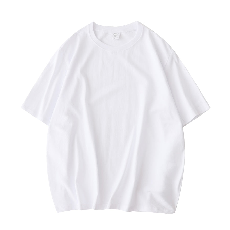 Women New Solid T shirts Female 100% Cotton Tees Lady Short Sleeve T-shirt Tops - MERGE.DAY.1.FREESTYLE