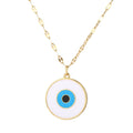 Boho Evil Bllue Eye Necklace for Women Men Snake All-seeing Eye Collar Necklace - MERGE.DAY.1.FREESTYLE