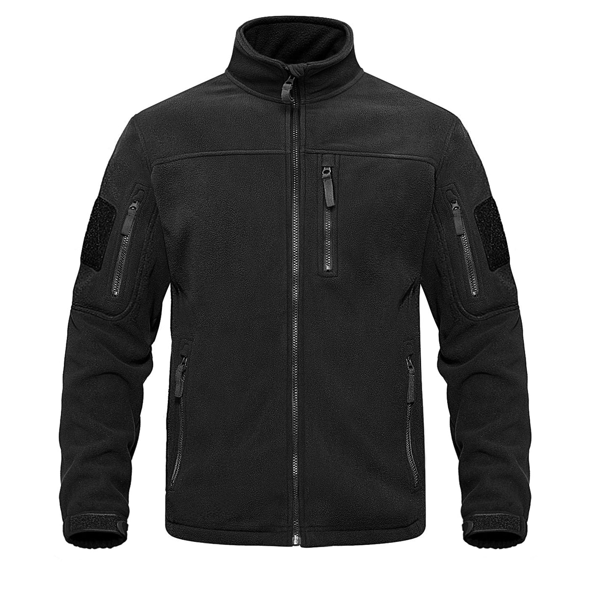 Full Zip Up Tactical Army Fleece Jacket Military Thermal Warm Outwear Windbreaker - MERGE.DAY.1.FREESTYLE