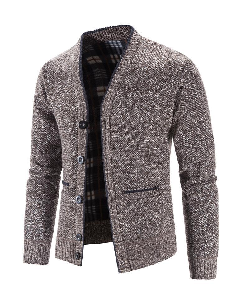 New Sweaters Coats Men Winter Thicker Knitted Cardigan Sweatercoats - MERGE.DAY.1.FREESTYLE