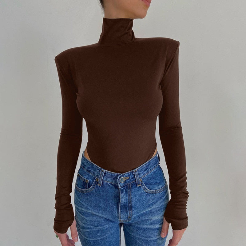 2022 Jumpsuits Women Rompers Sexy Club Hollow Out Backless Bodysuits Casual Long Sleeve Solid Slim - MERGE.DAY.1.FREESTYLE
