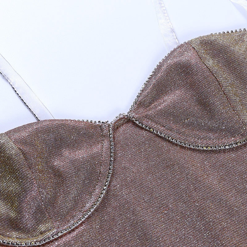 Spring and Summer For 2022 Tank Strap Designer Clothes Backless Casual Basic Corset Dress - MERGE.DAY.1.FREESTYLE