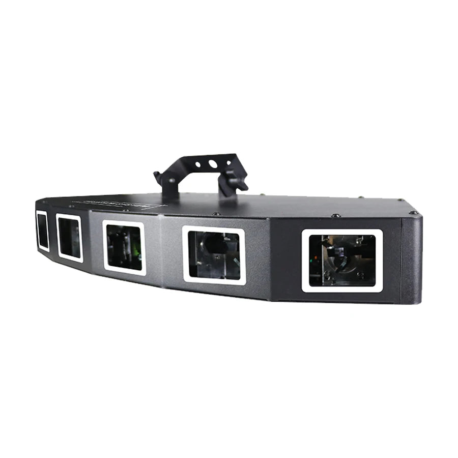 DJ Laser Light 6 Beam Projection Rgb Party Light DMX Control for Music Disco Dance Birthday Bar Stage - MERGE.DAY.1.FREESTYLE