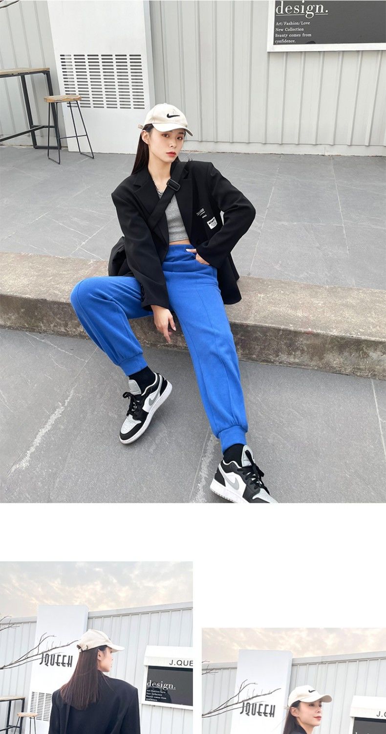 Oversize Blazer Women Autumn Loose Wide Shoulder Suit Coats Casual Label Blazers Female - MERGE.DAY.1.FREESTYLE