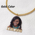 Custom Name Memory Necklace,Personalized Name Necklaces with Picture,Handmade Nameplate Necklace, - MERGE.DAY.1.FREESTYLE