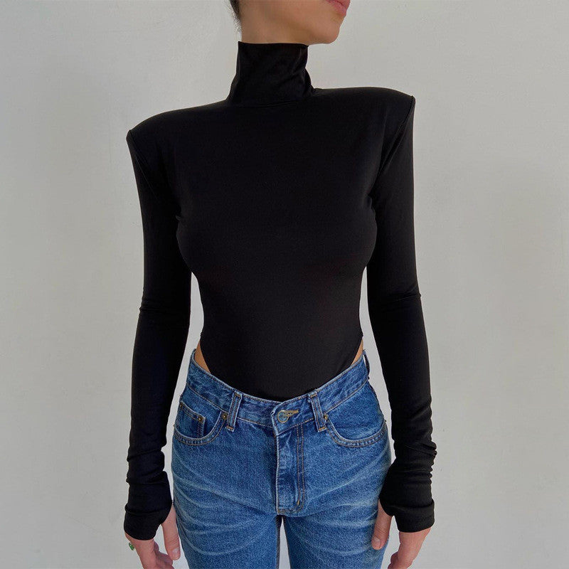 2022 Jumpsuits Women Rompers Sexy Club Hollow Out Backless Bodysuits Casual Long Sleeve Solid Slim - MERGE.DAY.1.FREESTYLE