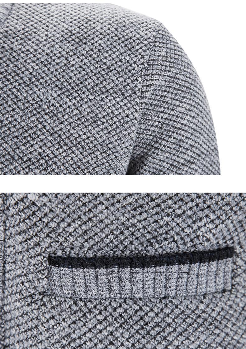 New Sweaters Coats Men Winter Thicker Knitted Cardigan Sweatercoats - MERGE.DAY.1.FREESTYLE