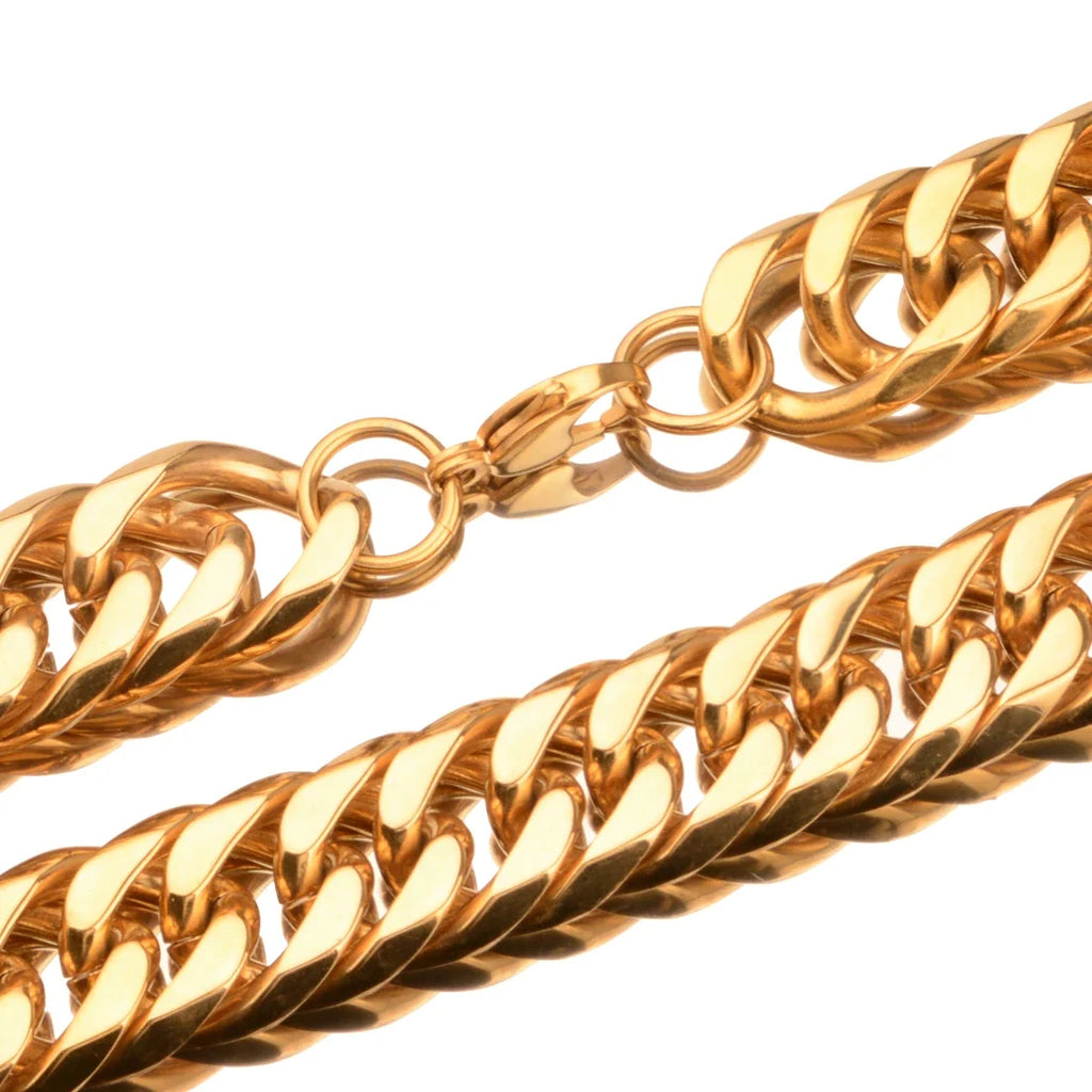 chunky gold necklace - MERGE.DAY.1.FREESTYLE