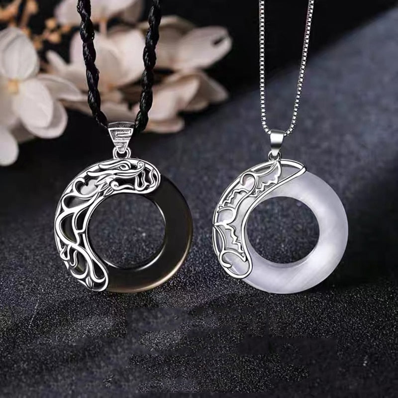 Heaven Officials Blessing Couple Necklaces Moonlight Pendant Necklace For Lovers Friendship Jewelry - MERGE.DAY.1.FREESTYLE