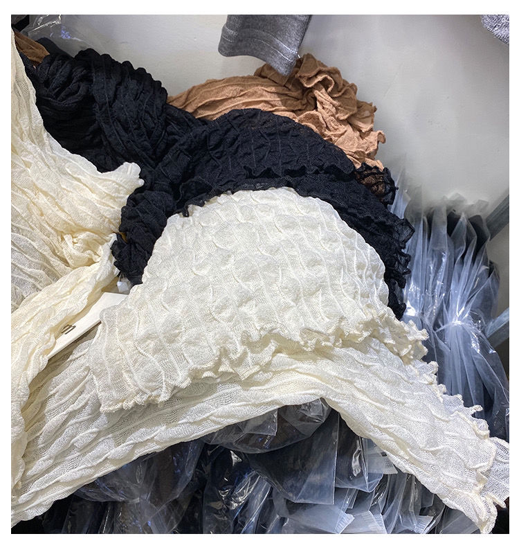 Women Lace Mesh High Collar Bottom T-shirts Female Long Sleeve Casual Style Tight Thin Tops - MERGE.DAY.1.FREESTYLE