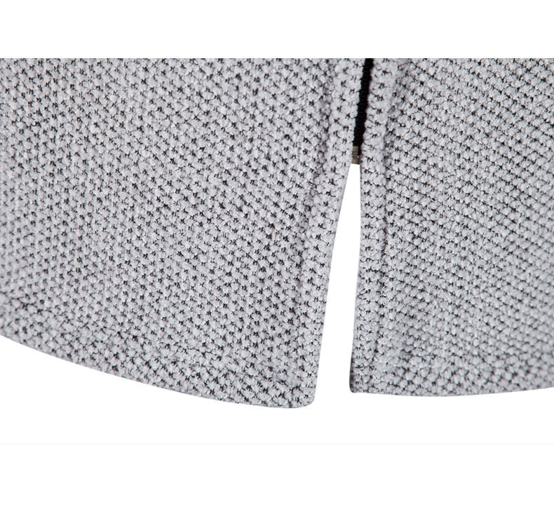 Cashmere Men's Cardigan Chenille Outer Sweater Coat Windbreaker - MERGE.DAY.1.FREESTYLE