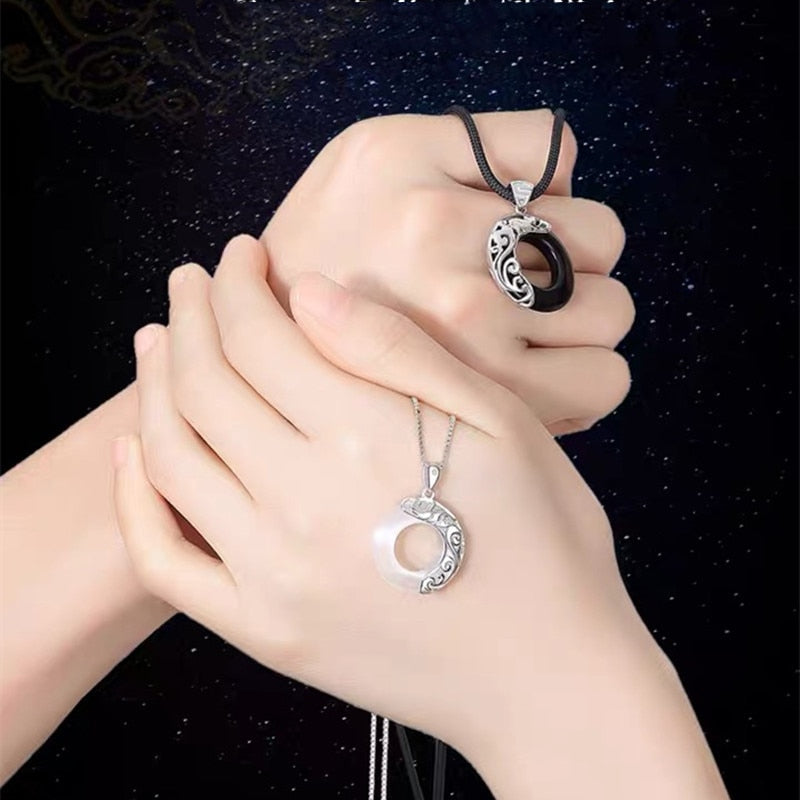 Heaven Officials Blessing Couple Necklaces Moonlight Pendant Necklace For Lovers Friendship Jewelry - MERGE.DAY.1.FREESTYLE