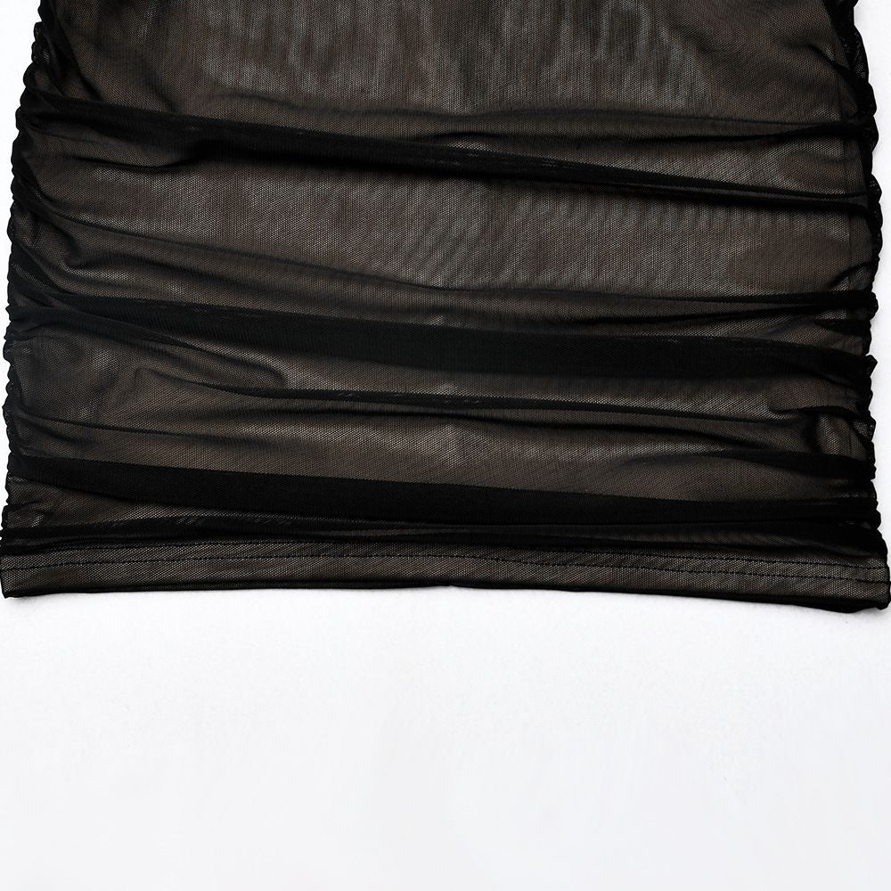 Women Spaghetti Strap Corset Cut Out Lined Long Dress Sexy Ruched Backless Elegant Bodycon - MERGE.DAY.1.FREESTYLE