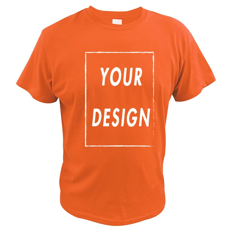 Custom T Shirt EU Size 100% Cotton Make Your Design Logo Text Men Women Print Original Design - MERGE.DAY.1.FREESTYLE