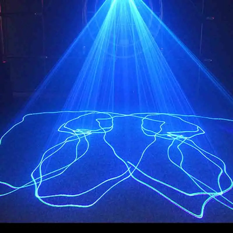 DJ Laser Light 6 Beam Projection Rgb Party Light DMX Control for Music Disco Dance Birthday Bar Stage - MERGE.DAY.1.FREESTYLE