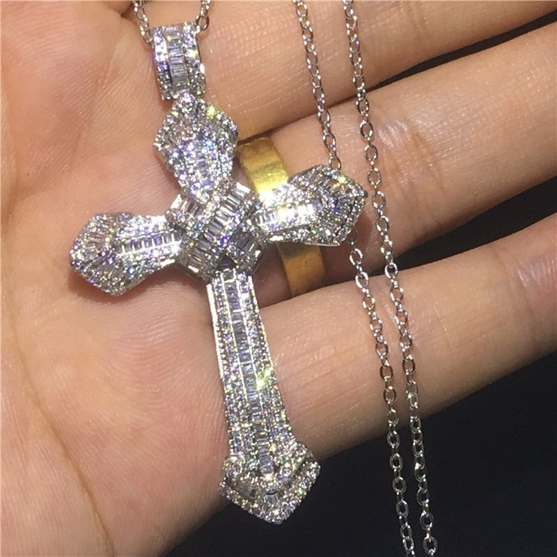 Personality Creative Jesus Cross Amulet Pendant Rock Casual Gift Catholic Christian Necklace - MERGE.DAY.1.FREESTYLE