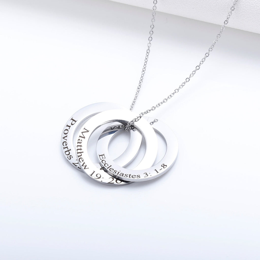 Personalized Name Necklace Gold Plated Stainless Steel Necklaces Child Name Pendant - MERGE.DAY.1.FREESTYLE