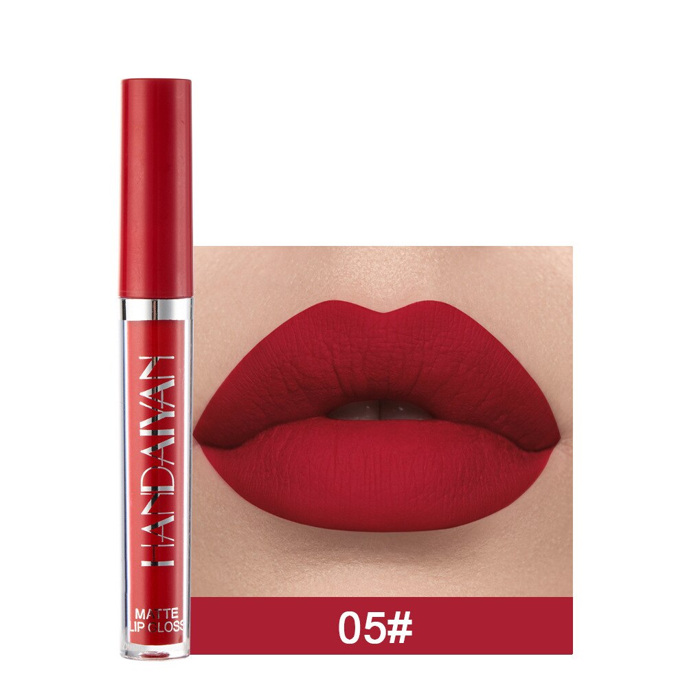 12 Colors Sexy Liquid Lipstick Matte Waterproof Lipgloss Nude Makeup Cosmetic - MERGE.DAY.1.FREESTYLE