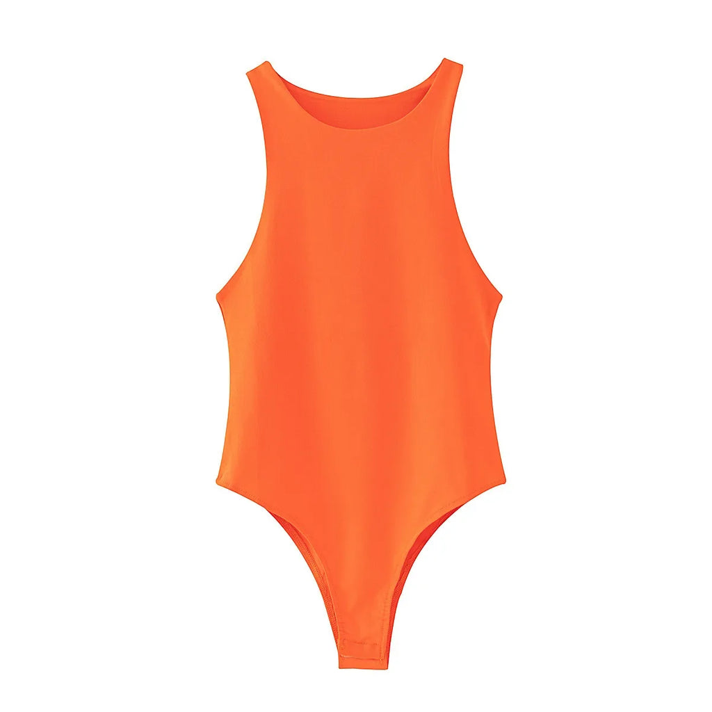 summer solid sexy bodycon women bodysuits - MERGE.DAY.1.FREESTYLE