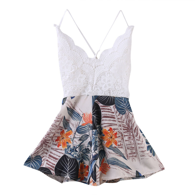 Sexy V-Neck Sleeveless Jumpsuit Women Backless Bodycon Party Casual Romper - MERGE.DAY.1.FREESTYLE