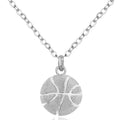 Basketball Necklace Choker Gold Silver Color Ball Shaped Pendant Sports Hip Hop Punk Jewelry - MERGE.DAY.1.FREESTYLE
